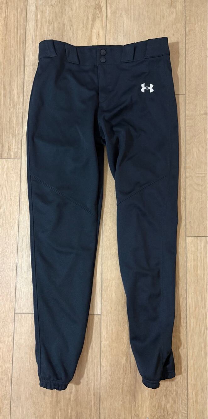 Under Armour Youth Large 14/16 Boys Baseball Pants Black